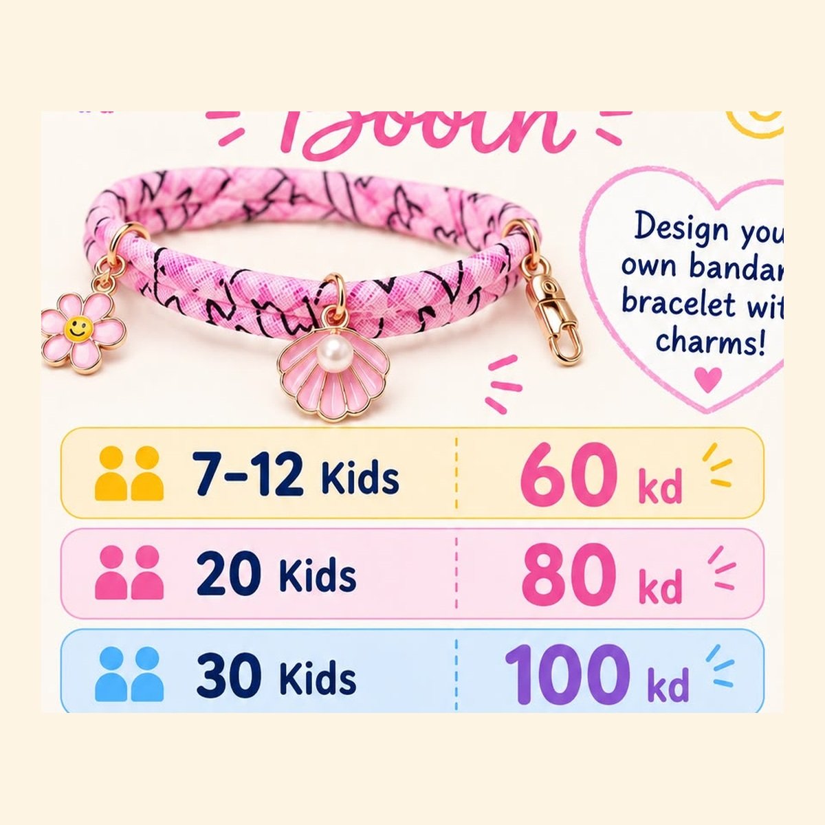 Bandana Bracelet Booth