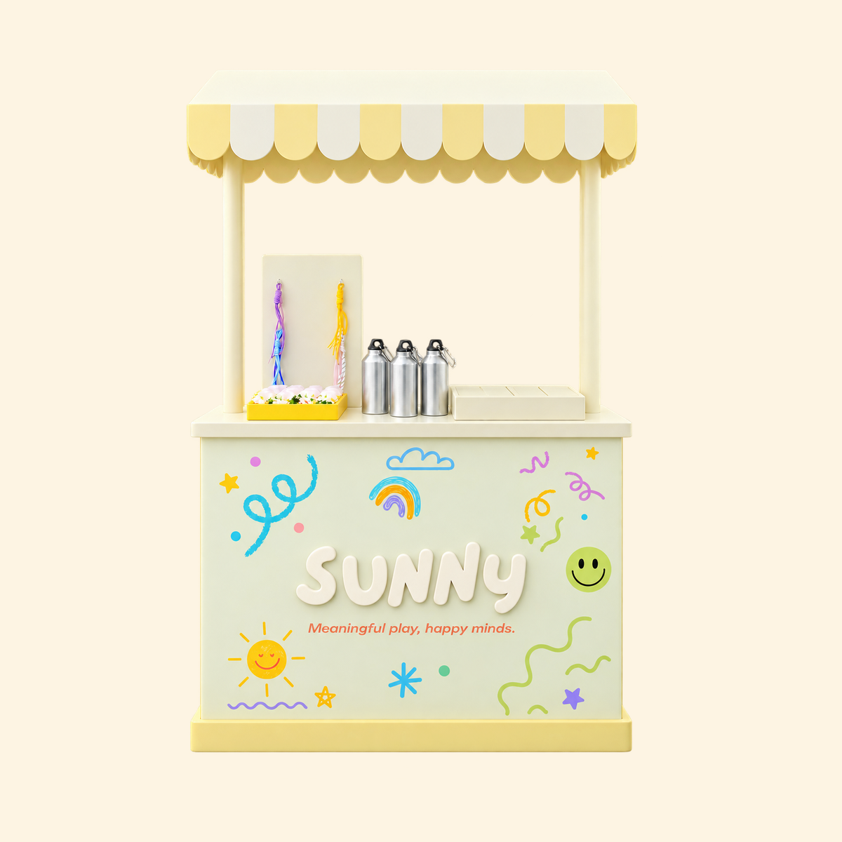 Water Bottle & Keychain Booth